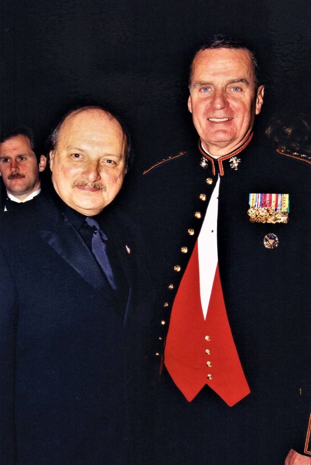 Dennis Franz with General James Jones